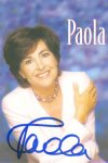 Autogrammkarte von Paola